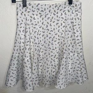 DITSY WHITE FLORAL SKIRT 🌷🌼💐